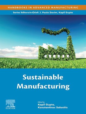 cover image of Sustainable Manufacturing